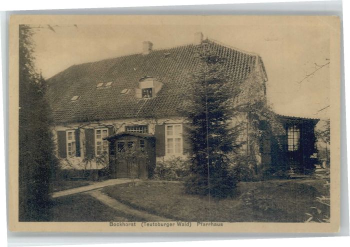 Bockhorst Teutoburger Wald Pfarrhaus