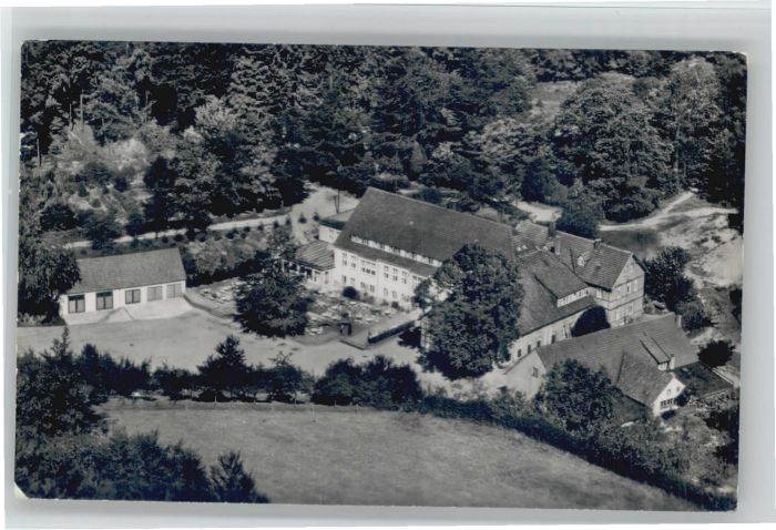 Steinhagen Westfalen Fliegeraufnahme Berghotel Quellental