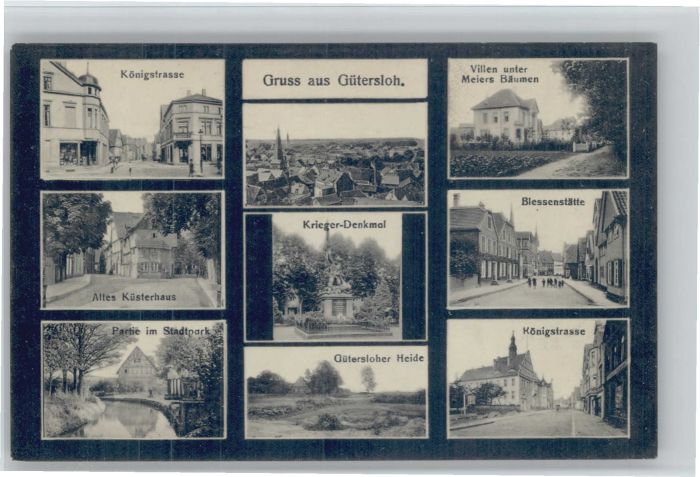 Guetersloh önigstrasse Kriegerdenkmal Blessenstätt