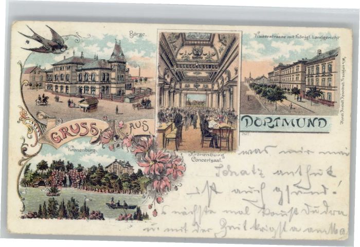 Dortmund Börse Kronenburg Kaiserstrasse Landgeri