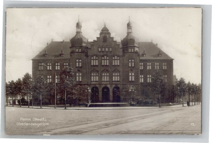 Hamm Westfalen Oberlandesgericht