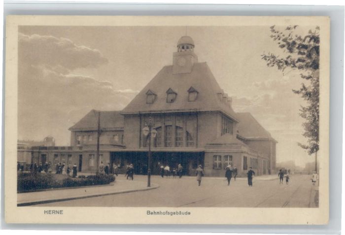 Herne Westfalen Herne Bahnhofsgebäude