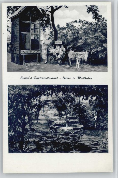 Herne Westfalen Herne Gartenrestaurant Simon
