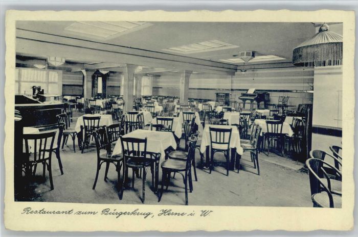 Herne Westfalen Herne Restaurant zum Bürgerkrug