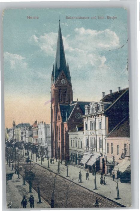 Herne Westfalen Herne Bahnhofstrasse Kirche