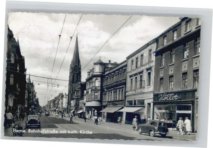 Herne Westfalen Herne Bahnhofstrasse Kirche
