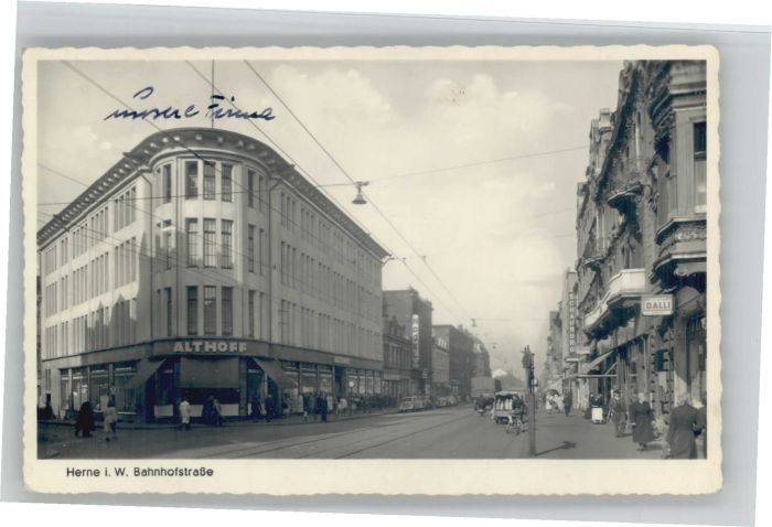 Herne Westfalen Herne Bahnhofstrasse Althoff