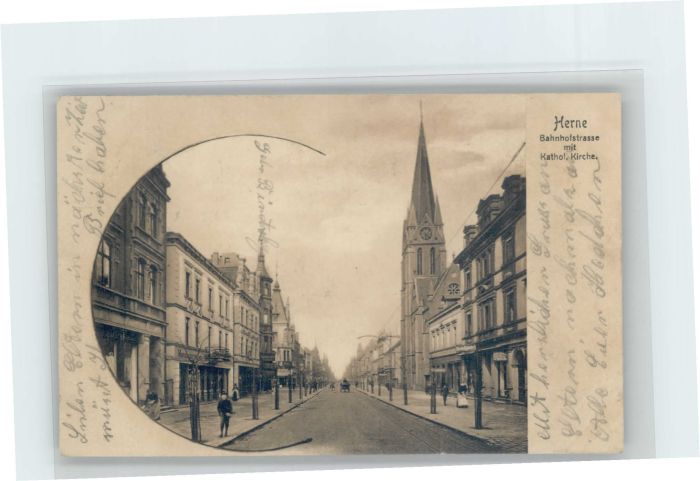 Herne Westfalen Herne Bahnhofstrasse Kirche