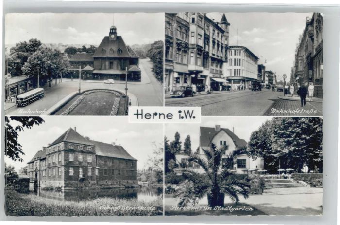 Herne Westfalen Herne Bahnhof Bahnhofstrasse Schloss St