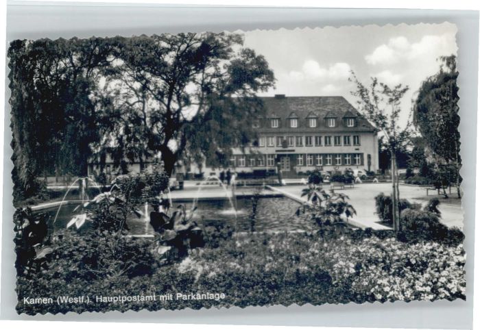 Kamen Westfalen Kamen Hauptpostamt Park