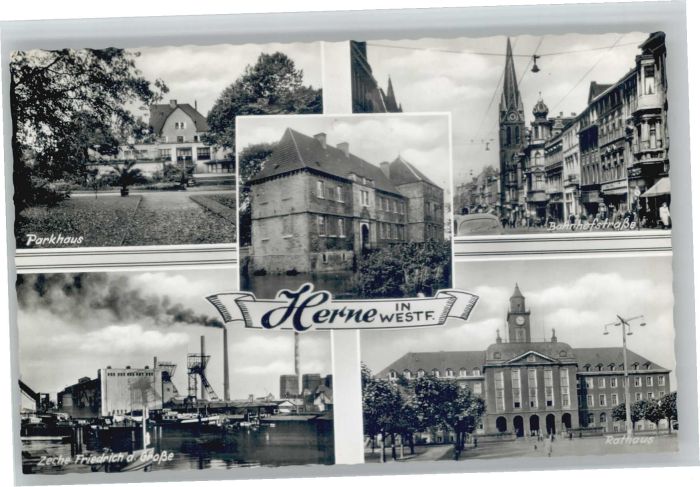 Herne Westfalen Herne Parkhaus Bahnhofstrasse Zeche Fri