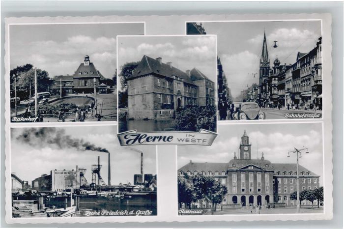 Herne Westfalen Herne Bahnhof Bahnhofstrasse Zecke Frie