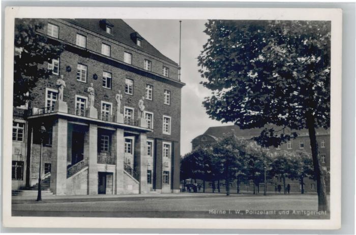 Herne Westfalen Herne Polizeiamt Amtsgericht
