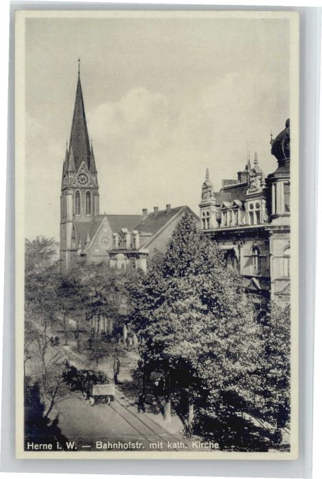 Herne Westfalen Herne Bahnhofstrasse Kirche