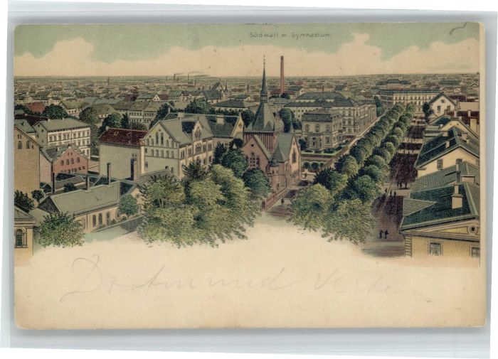 Dortmund [handschriftlich] Südwall Gymnasium