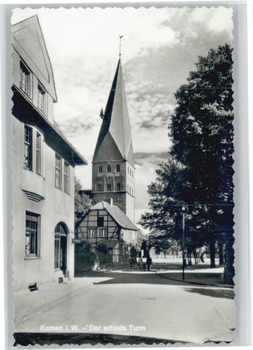 Kamen Westfalen Kamen Der schiefe Turm