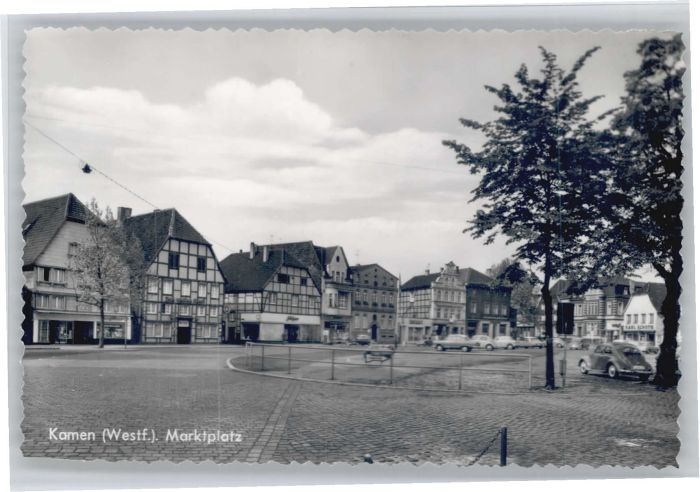 Kamen Westfalen Kamen Marktplatz