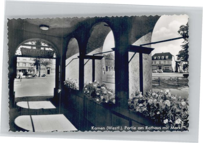 Kamen Westfalen Kamen Rathaus Markt