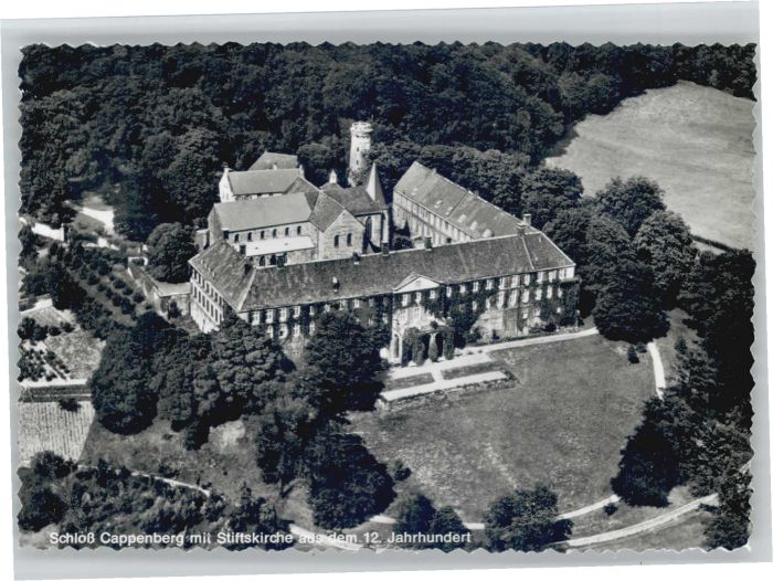 Cappenberg Fliegeraufnahme Schloss Cappenberg Stif