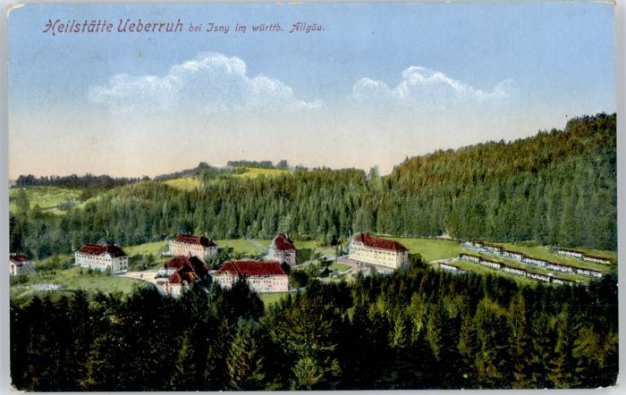 Isny Allgaeu Isny Heilstätte Ueberruh