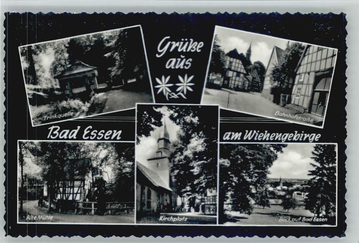 Bad Essen Bahnhofstrasse Kirchplatz