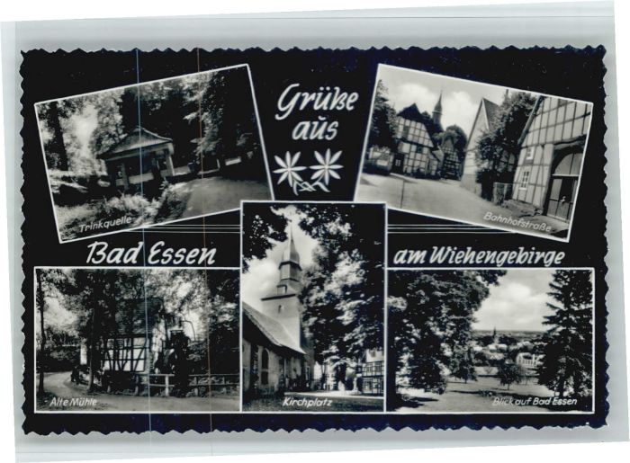 Bad Essen Bahnhofstrasse Kirchplatz