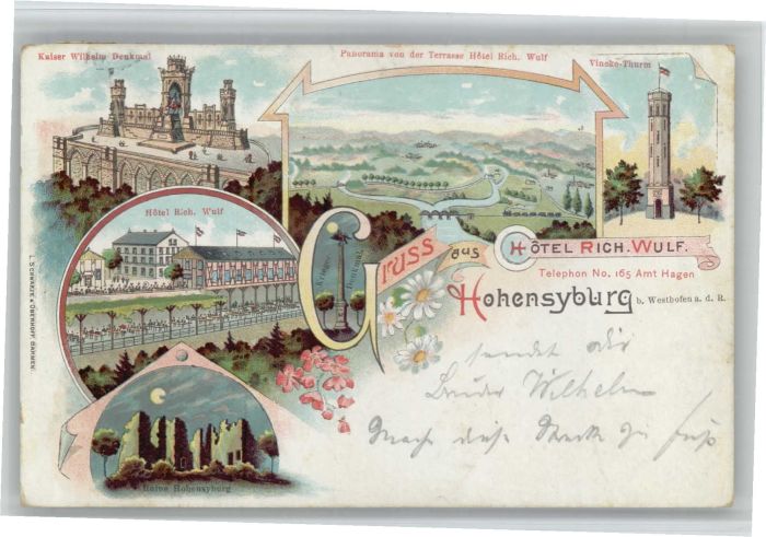 Dortmund Hohensyburg Vincke Turm Hotel Rich Wulf