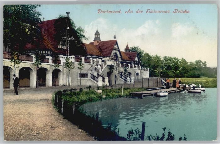DORTMUND  CITY Steinerne Bruecke