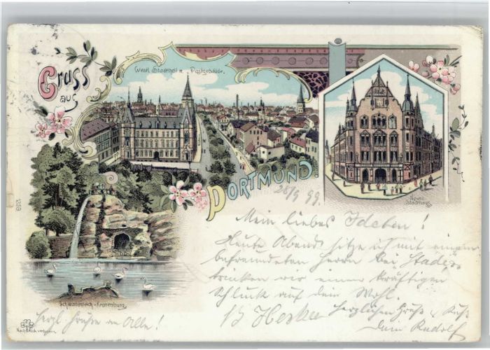 Dortmund Schwanenteich Kronenburg