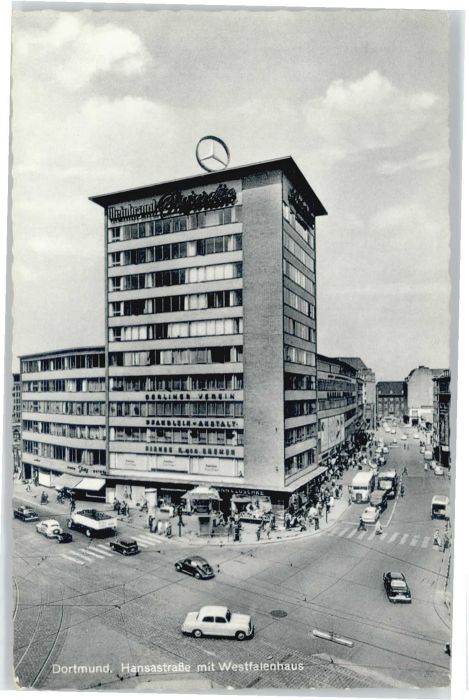 DORTMUND  CITY Hansastrasse Westfalenhaus