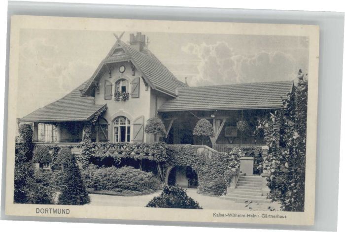 DORTMUND  CITY Kaiser Wilhelm Hain Gaertnerhaeuschen *