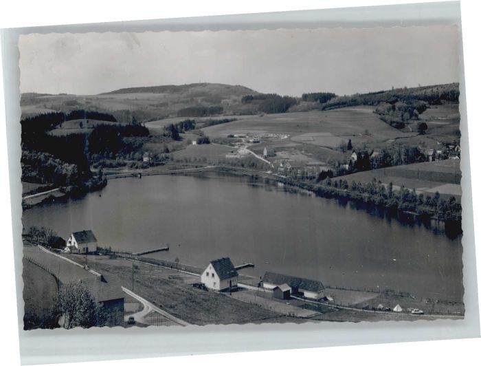 Gummersbach Aggertalsperre Fliegeraufnahme