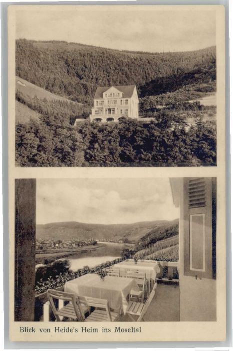 BERNKASTEL-KUES Berncastel Rheinland-Pfalz Pension Heides Heim