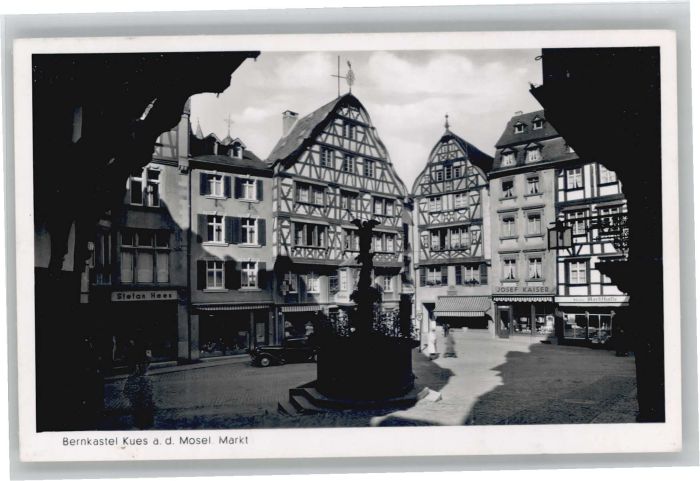 BERNKASTEL-KUES Berncastel Rheinland-Pfalz Markt