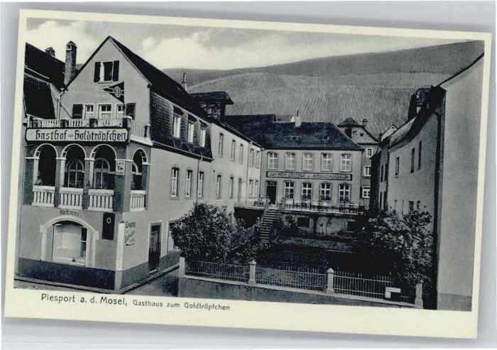 Piesport Gasthaus zum Goldtröpfchen