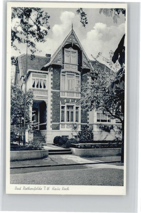 Bad Rothenfelde Haus Koch