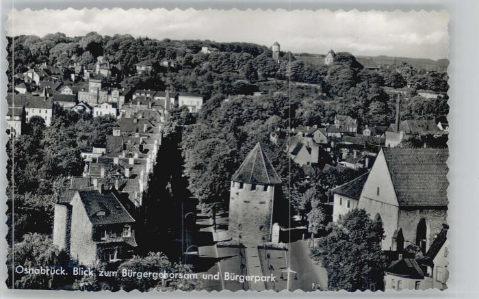 OSNABRueCK  CITY uergergehorsam Buergerpark *