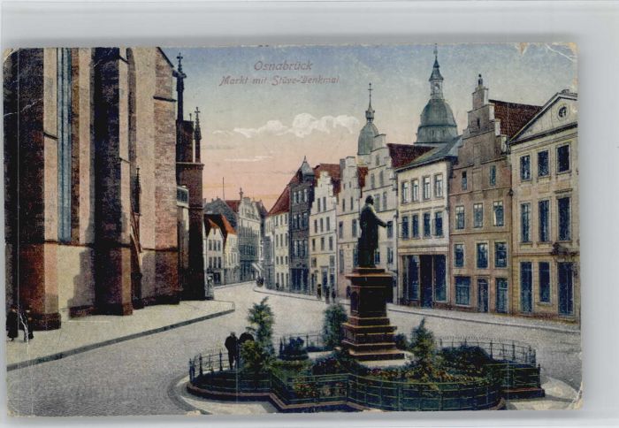 OSNABRueCK  CITY tueve-Denkmal Markt x