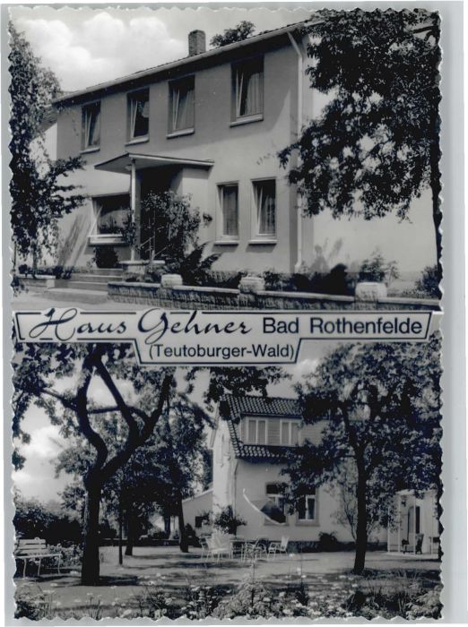 Bad Rothenfelde Haus Gehner