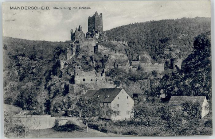 Manderscheid Eifel Manderscheid Niederburg