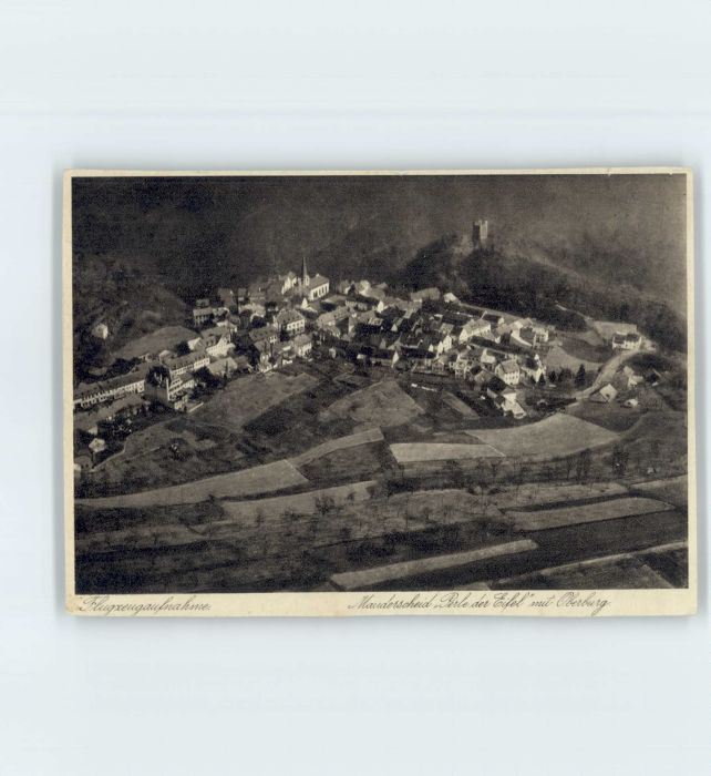 Manderscheid Eifel Manderscheid Fliegeraufnahme Oberburg