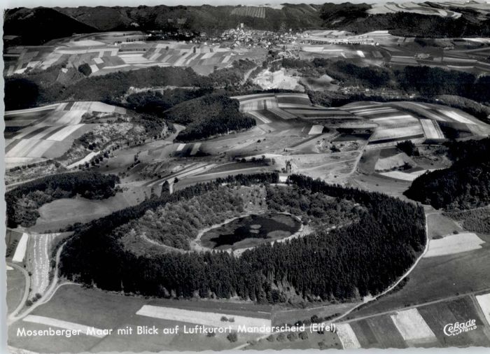 Manderscheid Eifel Manderscheid Fliegeraufnahme