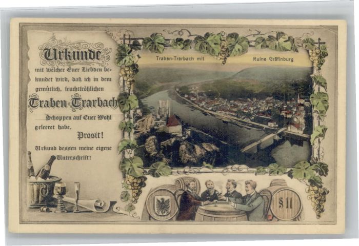 Traben-Trarbach Ruine Gräfinburg