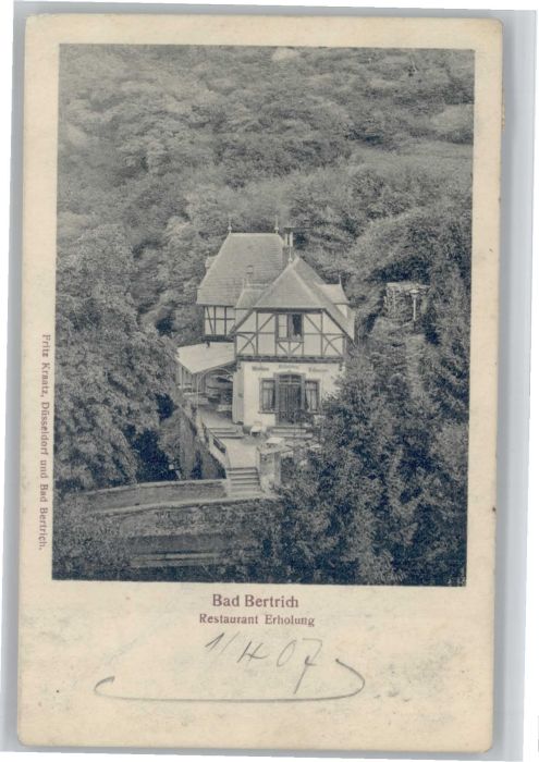 Bad Bertrich Restaurant Erholung