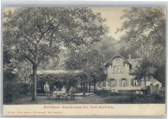 Bad Bertrich Forsthaus Bonsbeuren