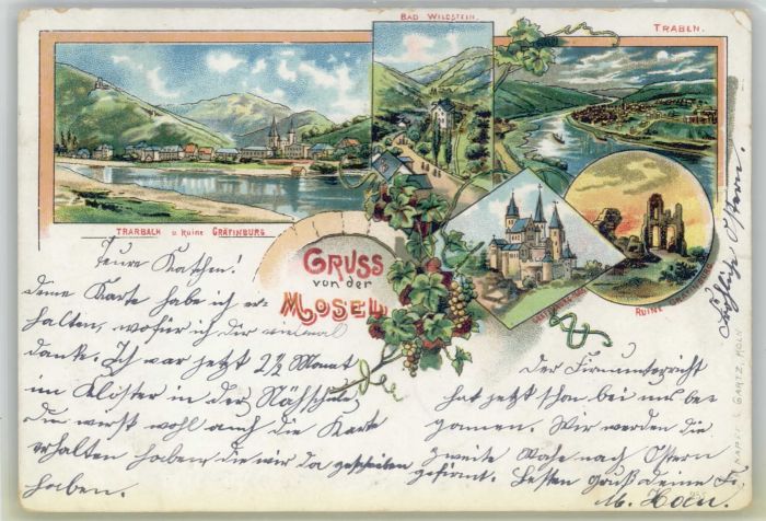 Traben-Trarbach Ruine Gräfinburg Bad Wildstein