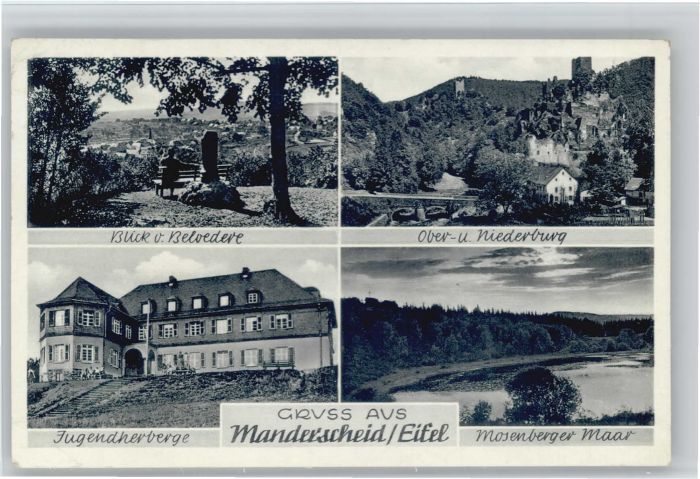 Manderscheid Eifel Manderscheid Niederburg Mosenberger Maa