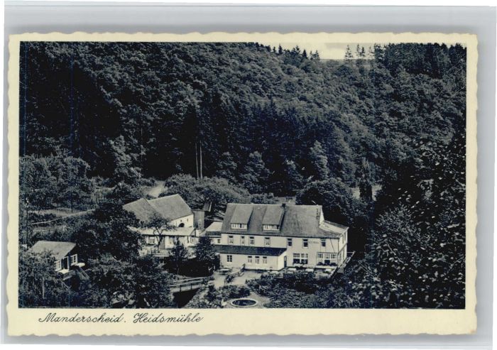 Manderscheid Eifel Manderscheid Hotel Heidsmühle