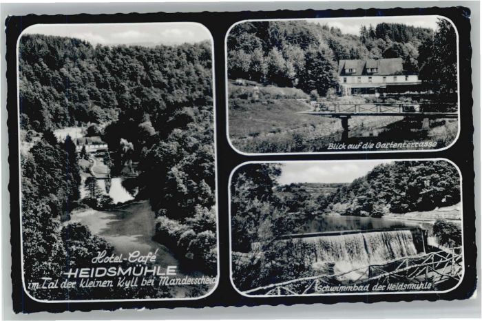 Manderscheid Eifel Manderscheid Hotel Heidsmühle