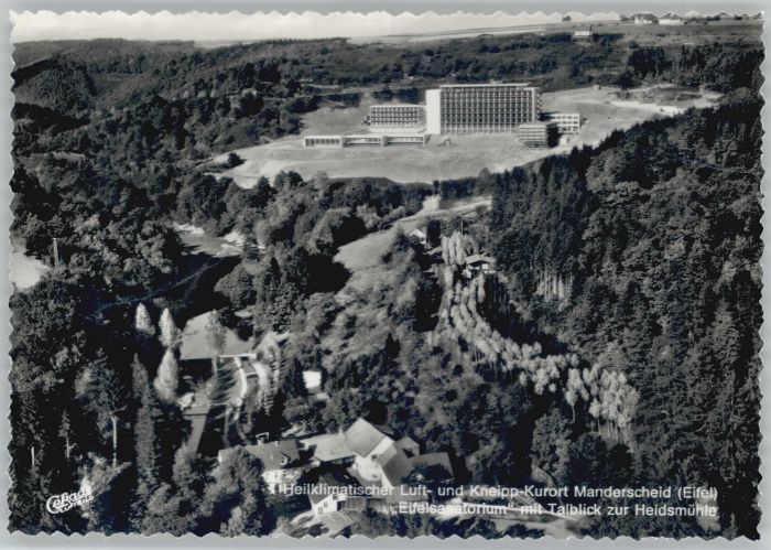 Manderscheid Eifel Sanatorium Fliegeraufnahme